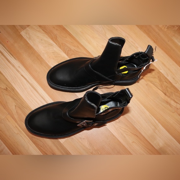 Zara | combat Style Ankle Boots Size 8 * small flaws - Picture 5 of 13